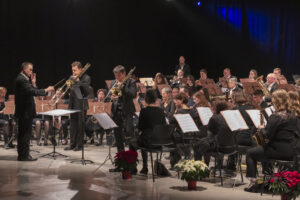 Photo de l'Harmonie de la ville d'Héricourt- Haute-Saône Photo de concert prise par IMAGES et EMOTIONS Véronique Photographe Evènements, Concert Spectacle