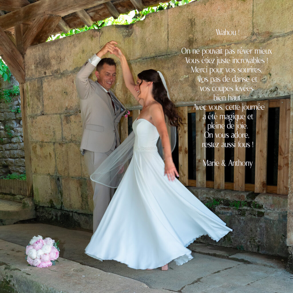 faire part mariage photo ou cartede remerciement photo