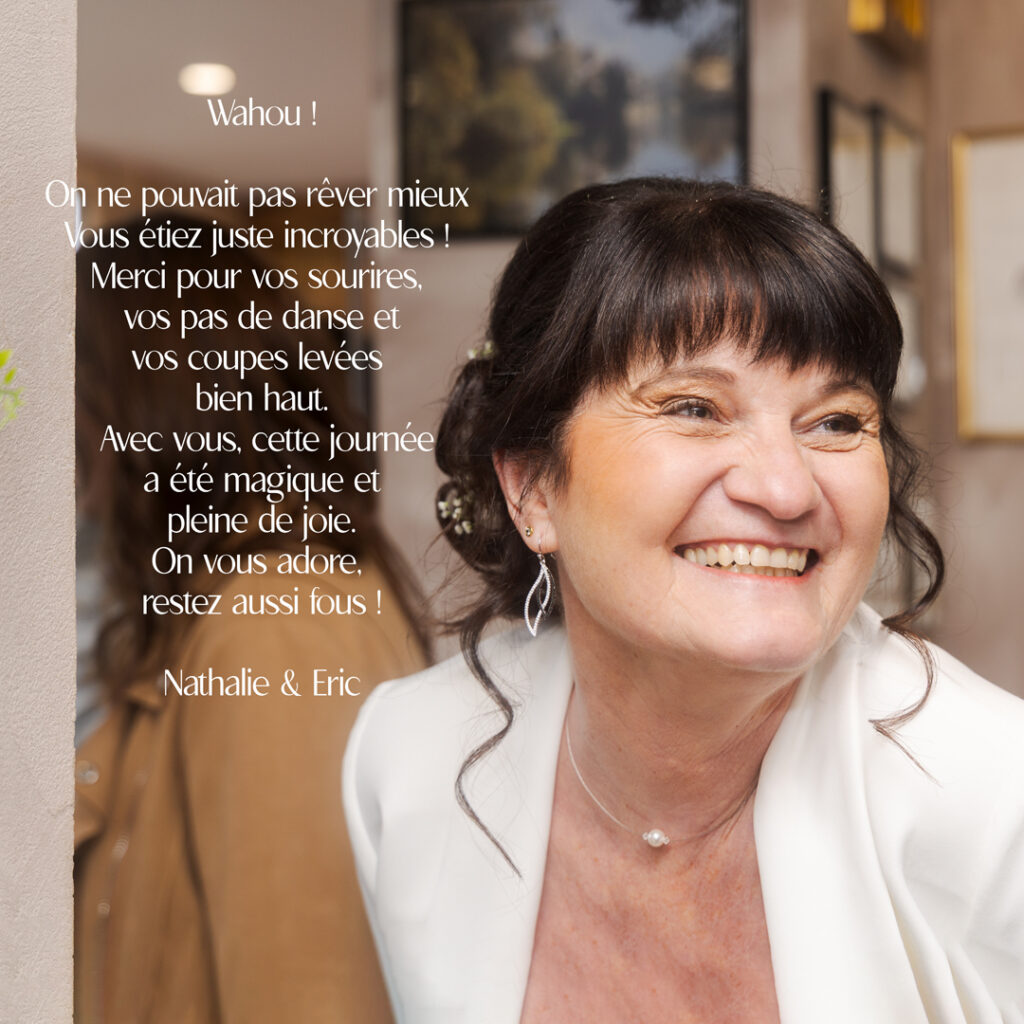 faire part mariage ou carte de remerciement
